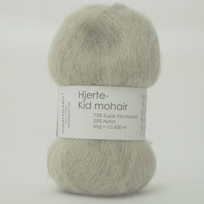 Hjerte Kid Mohair