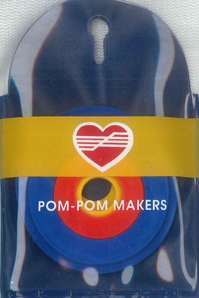 Hjerte pompon 