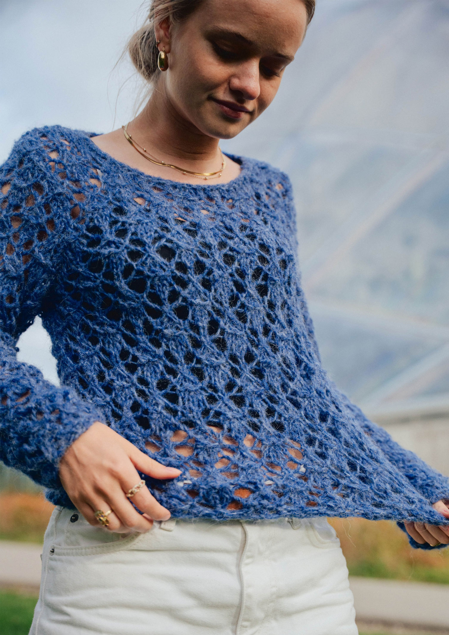 Model 2704 Kraka Blouse str. (xs-xl)