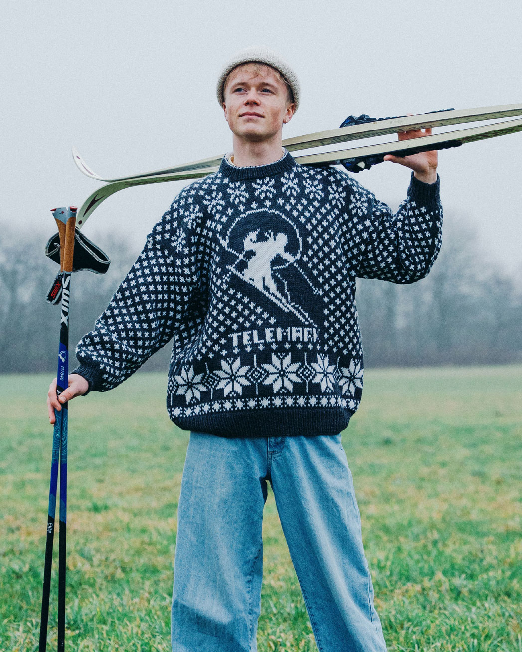 Model 2712 Telemark Sweater Str.(s-xl)