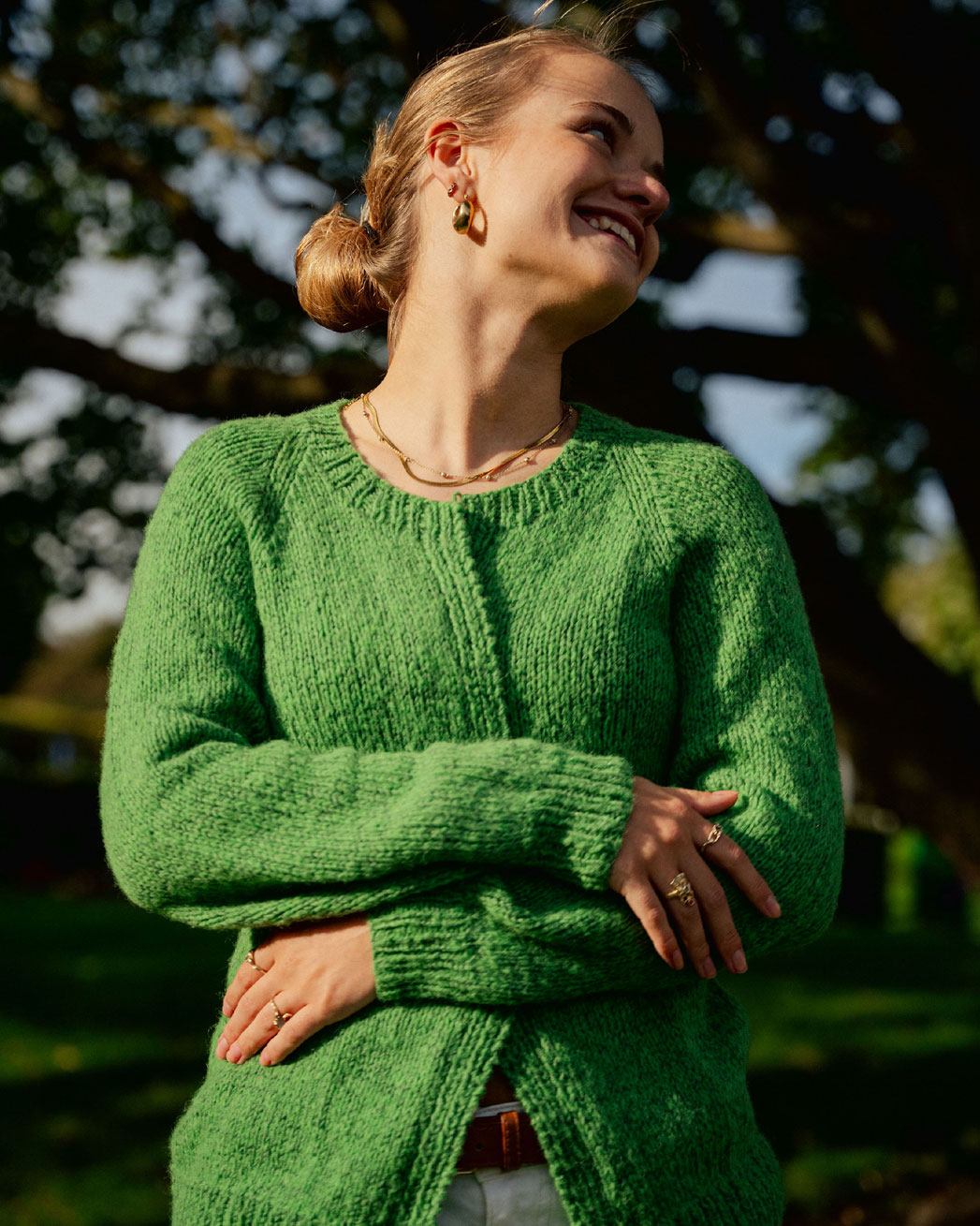 Model 2713 Spring Cardi Str. (s-xxl)