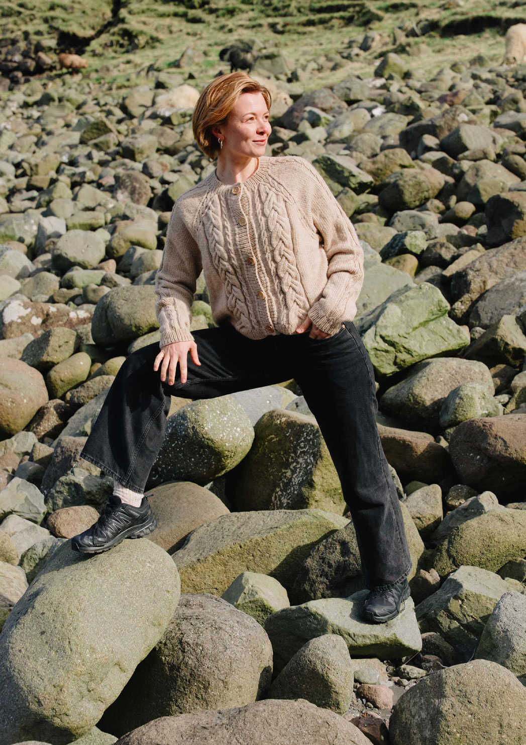 Model 2722 Ellis Cardigan Str. (xs-xxxl)