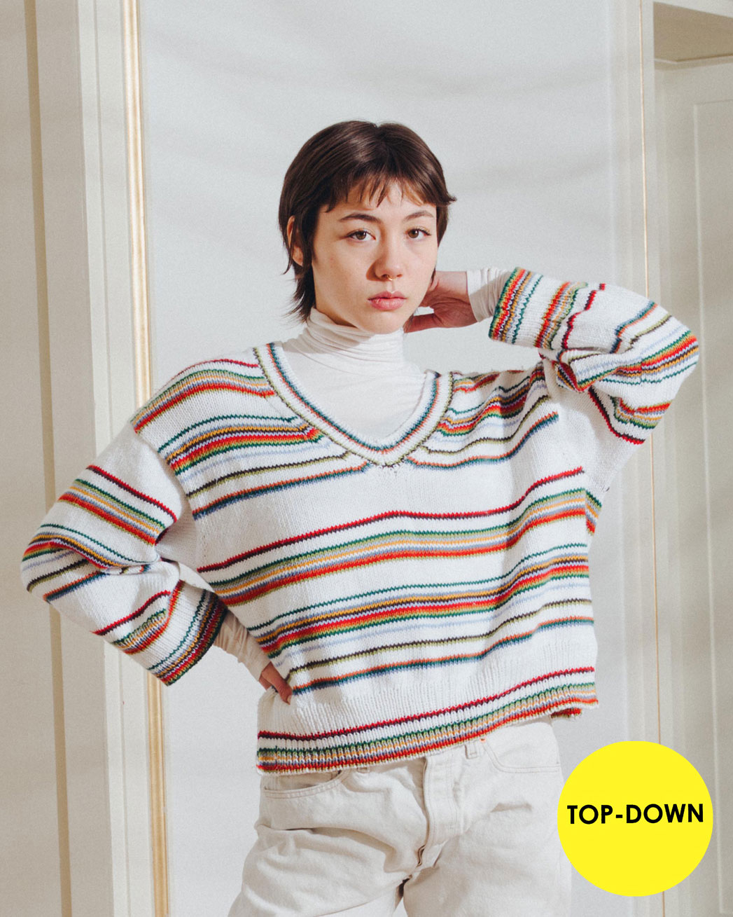 Model 2724 Miro Sweater Str.(xxs-3xl)