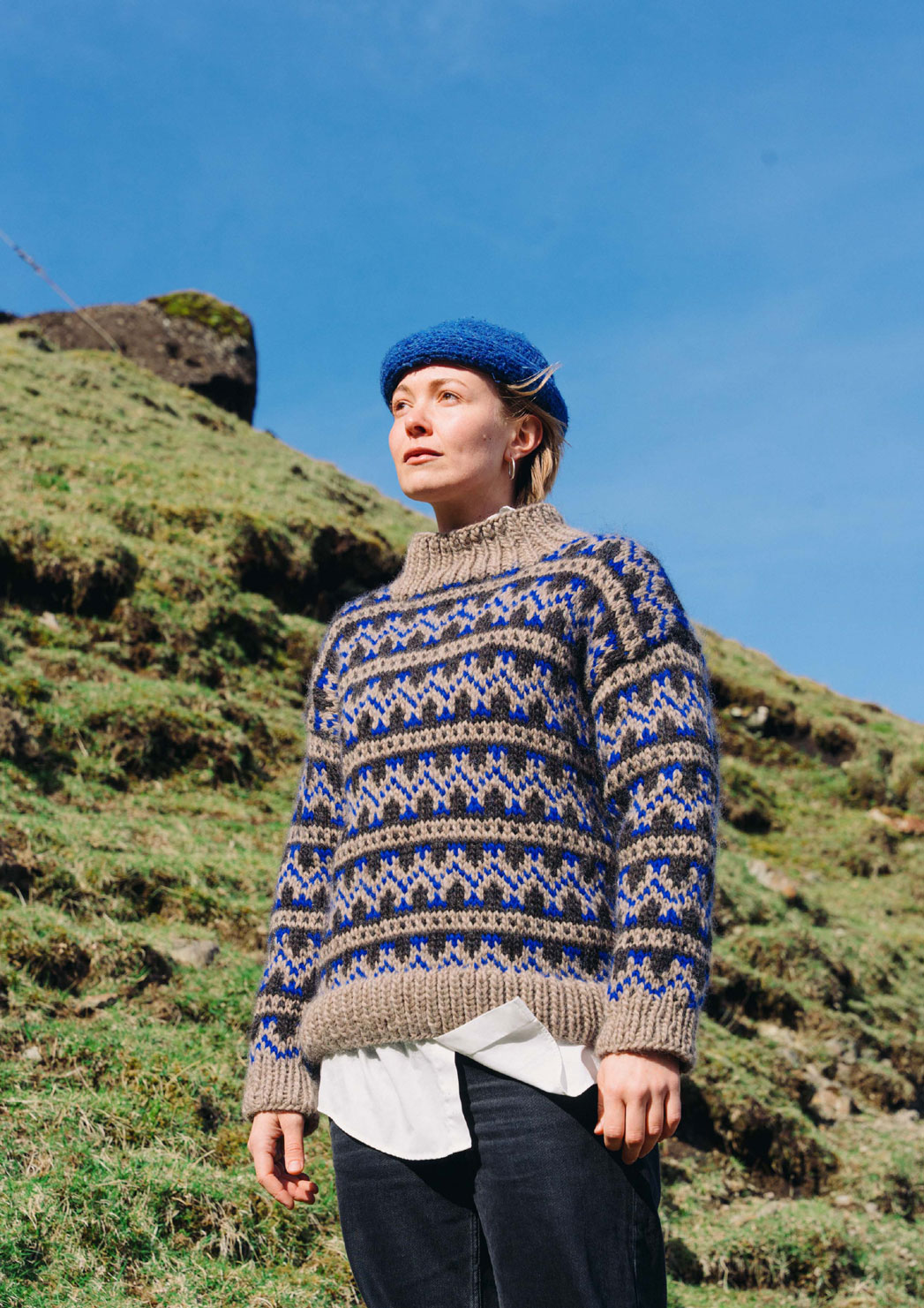 Model 2744 Saksun Sweater Dame Str. (xs-xl)