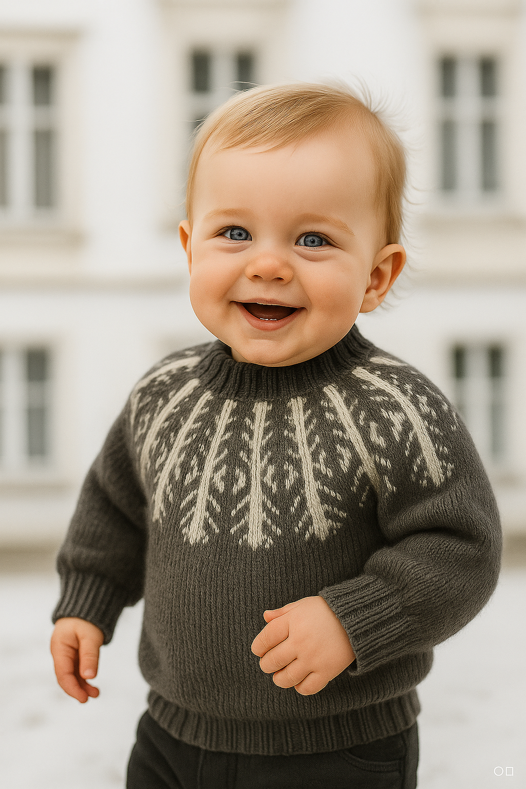 Model 2776 Idom Baby Sweater Str. (0-24mdr.)