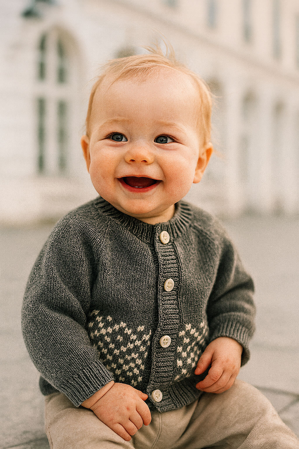 Model 2777 Vemb Baby Cardigan Str. (0-24mdr.)