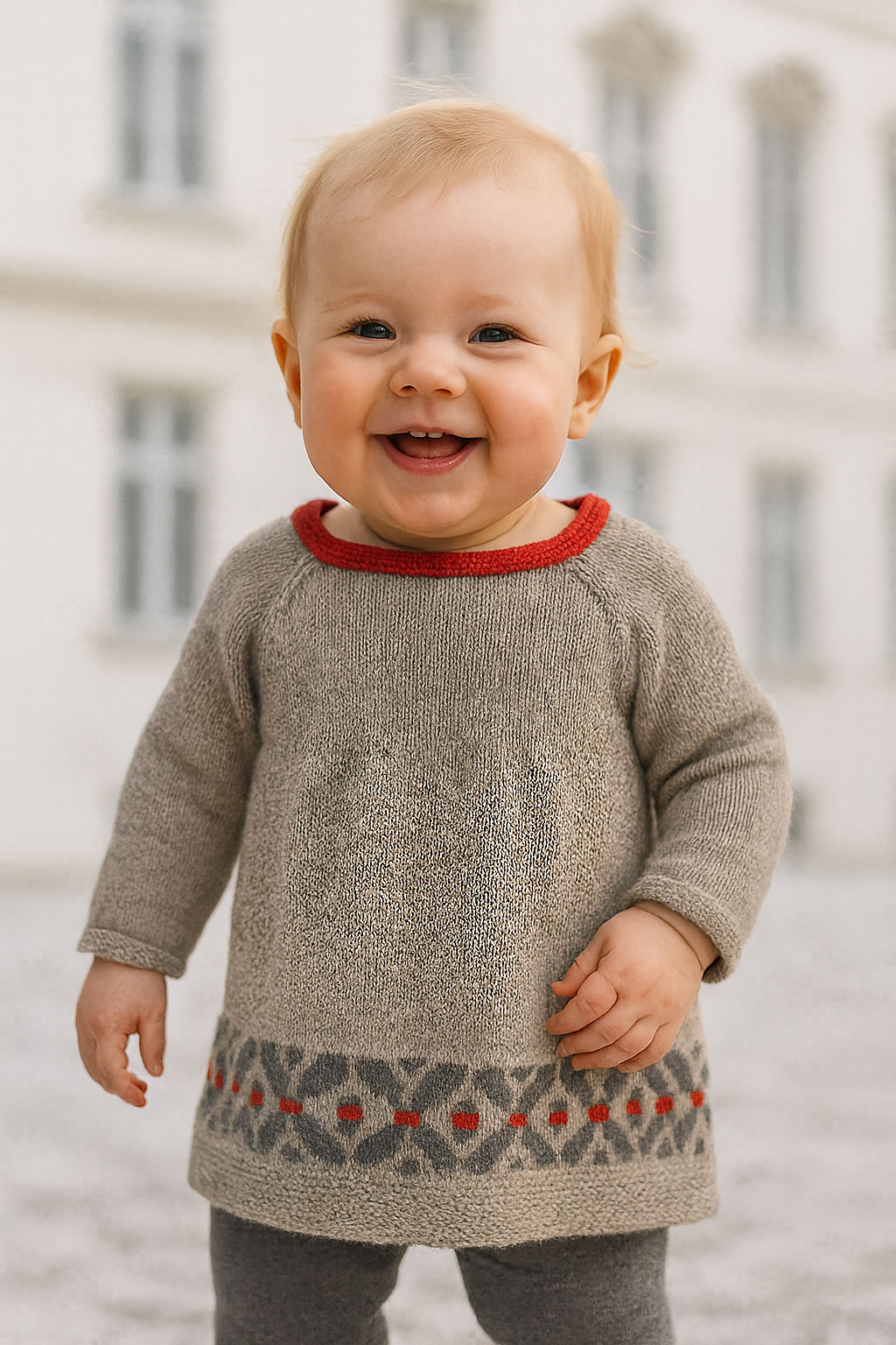 Model 2778 Asp Baby Kjole Str. (0-24mdr.)