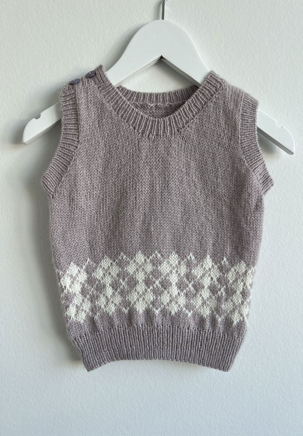 Model 2783 Feldborg Baby Vest (str. 0-36 mdr.)