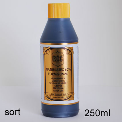 Natur latex formgummi 250ml sort