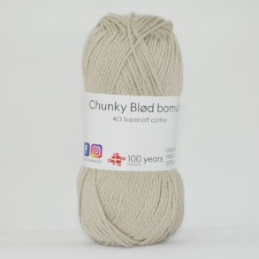 Chunky Bl�d Bomuld