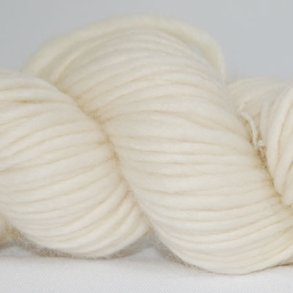 Natur uld Raw white hanks