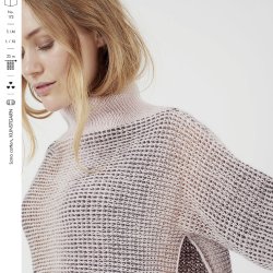 H�fte 173 Damer Dip dye 