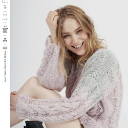 H�fte 173 Damer Dip dye 