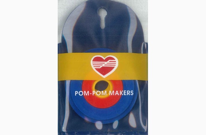 Hjerte pompon 