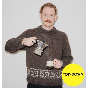 Model 2688 Espresso Sweather str. (xs-2xl)