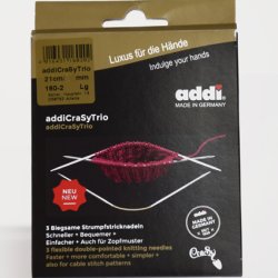 Addi Crasy Trio 21cm  nr 2,5 