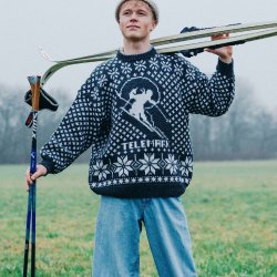 Model 2712 Telemark Sweater Str.(s-xl)