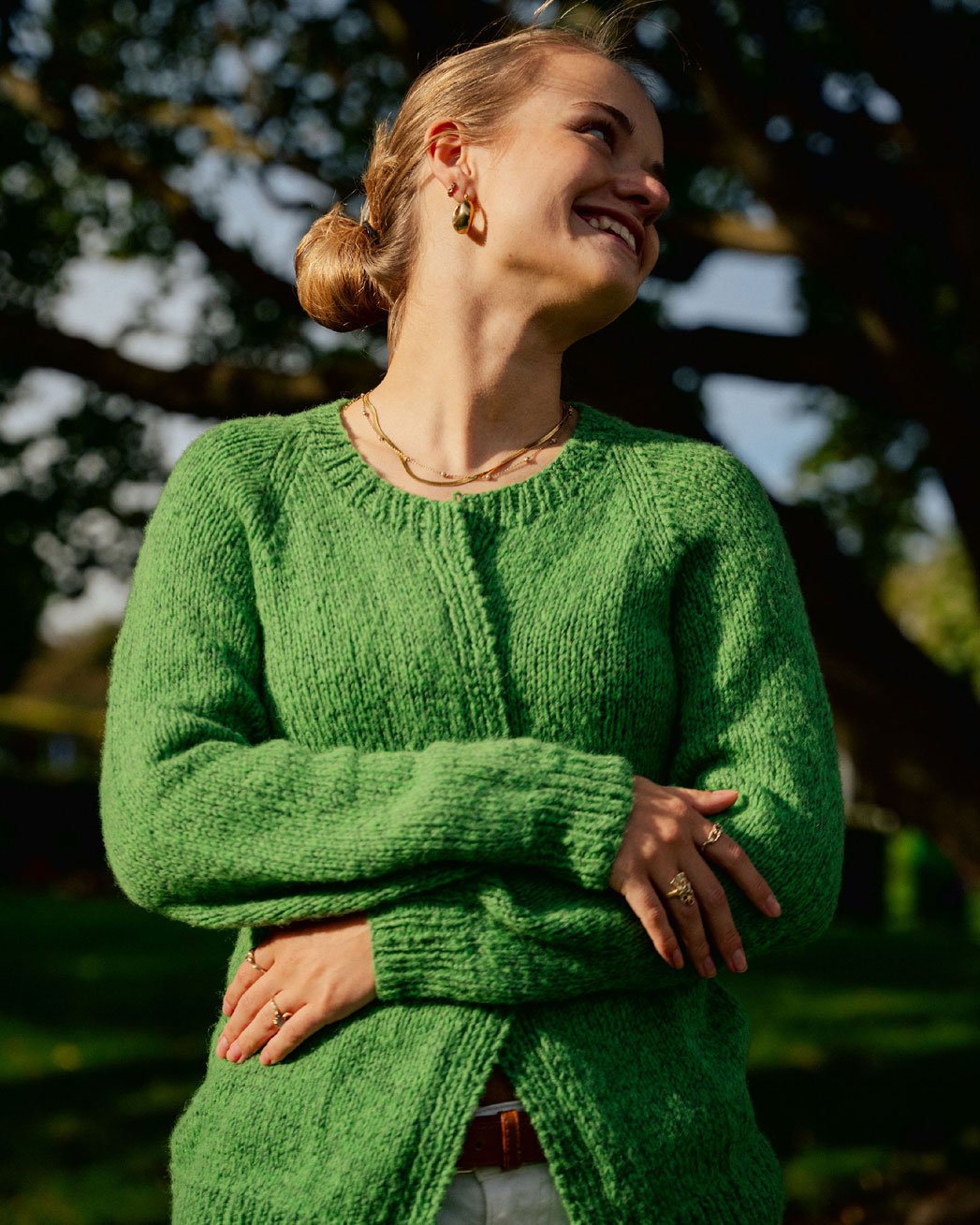 Model 2713 Spring Cardi Str. (s-xxl)