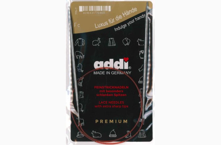 Addi Lace rundpinde  60cm  4,0mm