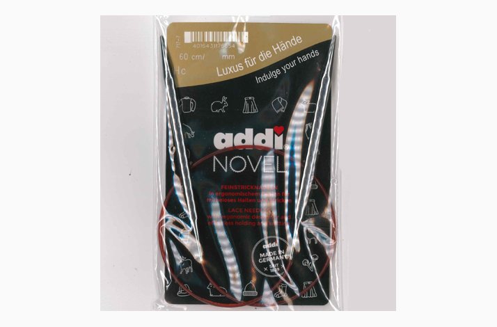 Addi novel rundpinde 60cm  5,0mm