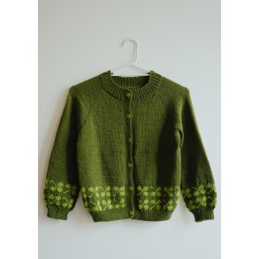 Model 2725 Clover Cardigan Brn Str. (2-12r)