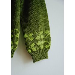 Model 2725 Clover Cardigan Brn Str. (2-12r)