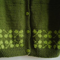 Model 2725 Clover Cardigan B�rn Str. (2-12�r)