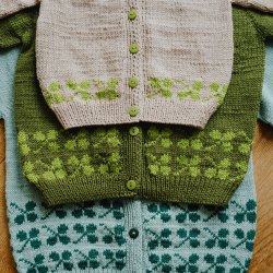 Model 2725 Clover Cardigan B�rn Str. (2-12�r)