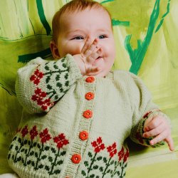 Model 2731 Poppy Cardi Baby Str. (0-24mdr.)