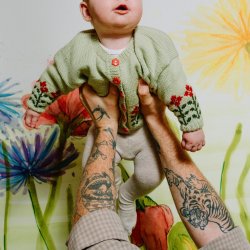 Model 2731 Poppy Cardi Baby Str. (0-24mdr.)