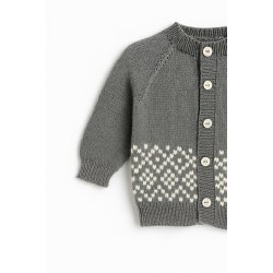 Model 2777 Vemb Baby Cardigan Str. (0-24mdr.)