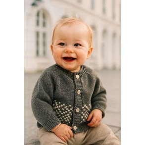 Model 2777 Vemb Baby Cardigan Str. (0-24mdr.)