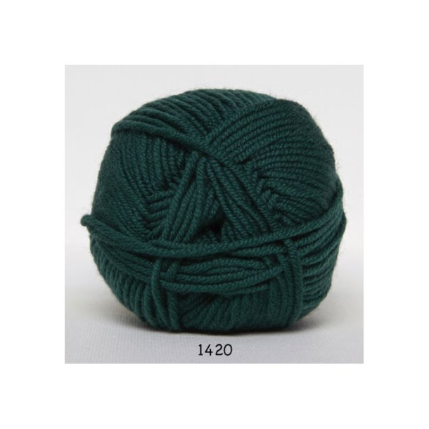 Peru Wool fl grn      fv 1420 