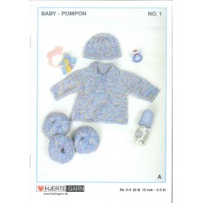 Baby Pompon hfte    nr 1