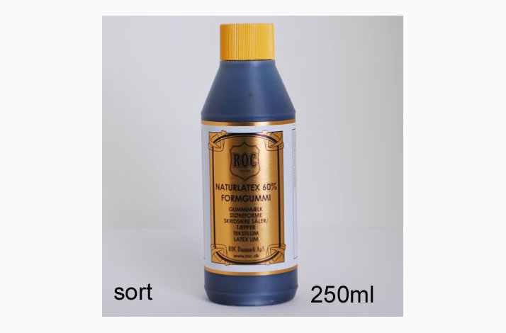 Natur latex formgummi 250ml sort