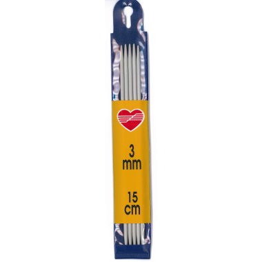 Strømpepinde 15 cm