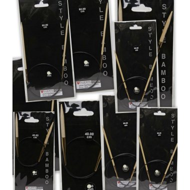 Style Bamboo Rundpinde